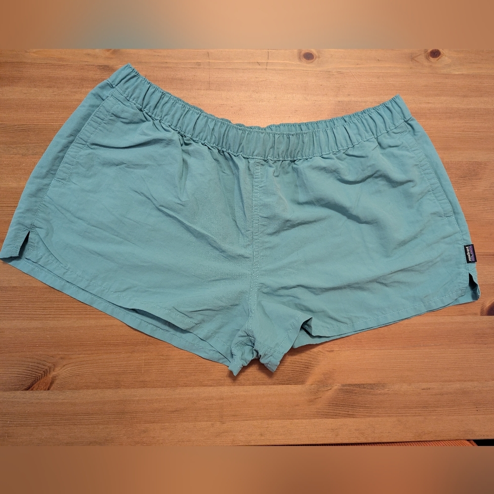 Patagonia Women's Athletic Shorts - Light Blue